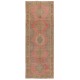 Vintage Central Anatolian Village Runner Rug for Hallway Decor, Handmade Kitchen Rug
