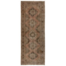 Tribal Style Corridor Rug from Turkey, 1960s Handmade Hallway Runner