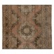 Tribal Style Corridor Rug from Turkey, 1960s Handmade Hallway Runner