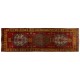 One-of-a-Kind Hand-knotted Vintage Wool Turkish Village Runner Rug
