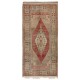 Hand-Knotted Vintage Anatolian Area Rug with Tribal Style, circa 1960