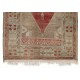Hand-Knotted Vintage Anatolian Area Rug with Tribal Style, circa 1960, 100% Wool
