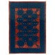Modern Geometric Area Rug. Contemporary Hand-knotted Wool Carpet