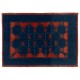 Modern Geometric Rug. Contemporary Hand-knotted Wool Carpet