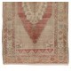 Midcentury Oriental Rug for Country Homes, Tribal, Traditional Interior