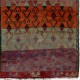 Rare Vintage Anatolian Kilim Rug. Flat-woven Wool Floor Covering
