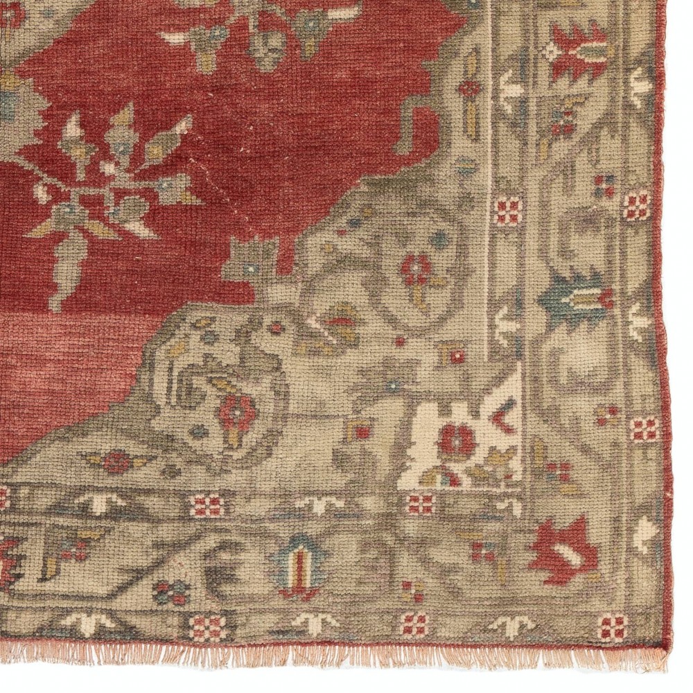 Antique Turkish Bergama Rug, circa 1920, One-of-a-kind Carpet, 100% Wool