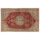 5.5x8.6 Ft Antique Turkish Bergama Rug, circa 1920, One-of-a-kind Carpet, 100% Wool
