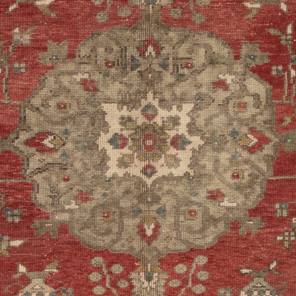 Antique Turkish Bergama Rug, circa 1920, One-of-a-kind Carpet, 100% Wool