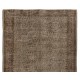 Handmade Vintage Turkish Rug in Gray & Brown. Great 4 Modern Interiors