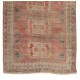 Hand-Knotted Vintage Central Anatolian Village Runner Rug, 100% Wool