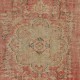 One-of-a-Kind Vintage Hand-knotted Turkish Area Rug in Warm Red and Gold One-of-a-Kind Vintage Hand-knotted Turkish Area Rug in Warm Red and Gold