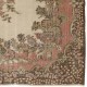 Authentic Vintage Hand-Knotted Turkish Area Rug with Baroque Design