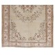 Vintage Oushak Rug in Soft Colors, Ideal for Home & Office Decor Vintage Oushak Rug in Soft Colors, Ideal for Home & Office Decor