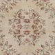 Vintage Oushak Rug in Soft Colors, Ideal for Home & Office Decor