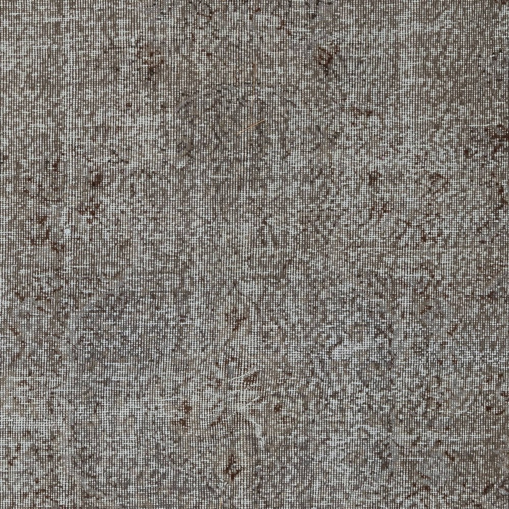 Distressed Handmade Turkish Rug, Shabby Chic Style Gray Rug