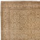 Hand-knotted Vintage Turkish Kyseri Area Rug in Beige & Brown with Floral Design Hand-knotted Vintage Turkish Kyseri Area Rug in Beige & Brown with Floral Design