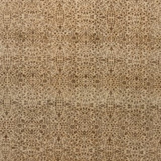 Hand-knotted Vintage Turkish Kyseri Area Rug in Beige & Brown with Floral Design Hand-knotted Vintage Turkish Kyseri Area Rug in Beige & Brown with Floral Design