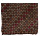 Multicolor Vintage Anatolian Jijim Kilim Rug. One of a Kind Hand-woven Carpet