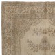 Handmade Turkish Area Rug, Vintage Large Carpet