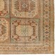 Vintage Turkish Rug, Muted Colors, Geometric Design & Tribal Patterns