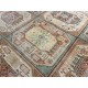 Vintage Handknotted Turkish Wool Area Rug in Muted Colors with Geometric Tribal Patterns Vintage Handknotted Turkish Wool Area Rug in Muted Colors with Geometric Tribal Patterns
