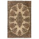 Floral Garden Design Vintage Handmade Anatolian Rug