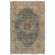 Fine Vintage Traditional Turkish Wool Rug in Soft Colors