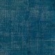 Vintage Art Deco Rug Overdyed in Blue for Modern Home & Office Decor