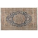 Fine Vintage Traditional Turkish Wool Rug in Soft Colors