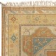Vintage Melas Rug, Soft Earthy Colors, 100% Wool Hand Knotted Carpet