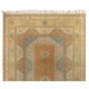 Vintage Melas Rug, Soft Earthy Colors, 100% Wool Hand Knotted Carpet Vintage Melas Rug, Soft Earthy Colors, 100% Wool Hand Knotted Carpet