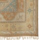 Vintage Melas Rug, Soft Earthy Colors, 100% Wool Hand Knotted Carpet