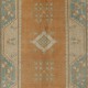 Vintage Melas Rug, Soft Earthy Colors, 100% Wool Hand Knotted Carpet