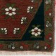 Handmade Anatolian Village Accent Rug, Vintage Door Mat or Bath Mat.