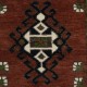Handmade Anatolian Village Accent Rug, Vintage Door Mat or Bath Mat.
