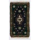 Vintage Handmade Accent Rug, Turkish Door Mat, Traditional Cushion Cover or Seat Cover