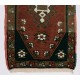 Mid-Century Handmade Accent Rug, Turkish Door Mat, Woolen Floor Covering.