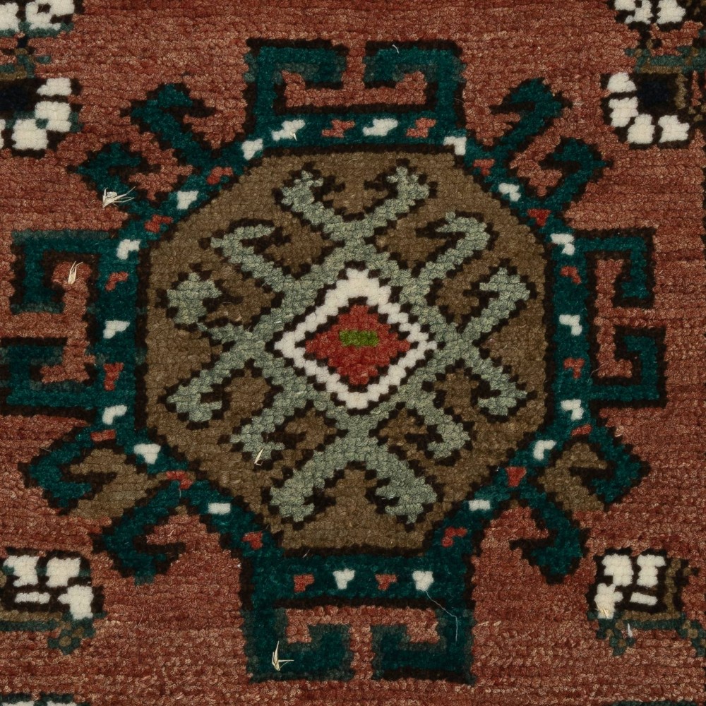 Vintage Handmade Accent Rug, Turkish Door Mat, Authentic Bath Mat