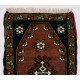 Handmade Central Anatolian Village Accent Rug, Vintage Door Mat, Bath Mat