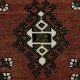 Handmade Central Anatolian Village Accent Rug, Vintage Door Mat, Bath Mat