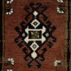 Vintage Hand-Knotted Turkish Accent Rug, Cushion Cover, Seat Cover or Doormat Vintage Hand-Knotted Turkish Accent Rug, Cushion Cover, Seat Cover or Doormat