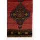 Handmade Vintage Turkish Tribal Runner Rug for Hallway decor