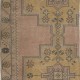 Vintage Runner Rug for Kitchen. Hallway Rug. Hanknotted Corridor Rug. Turkish Stair Rug