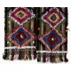 Colorful Vintage Handmade Central Anatolian Kilim, Wall Hanging