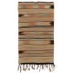  Hand-woven Vintage Striped Anatolian Kilim (Flat-weave), 100% Wool