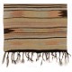  Hand-woven Vintage Striped Anatolian Kilim Rug (Flat-weave), 100% Wool
