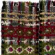 Vintage Handwoven Striped Kilim Rug, Colorful Flatweave Bed Cover or Wall Hanging Vintage Handwoven Striped Kilim Rug, Colorful Flatweave Bed Cover or Wall Hanging