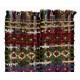 Colorful Vintage Turkish Kilim. Bed, Floor, Sofa Cover or Wall Hanging