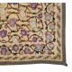 Central Asian Suzani Textile. Embroidered Cotton & Silk Bed Cover, Wall Hanging Central Asian Suzani Textile. Embroidered Cotton & Silk Bed Cover, Wall Hanging